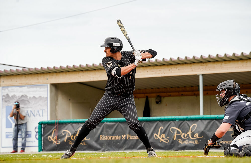 Mitch Stephan hitting