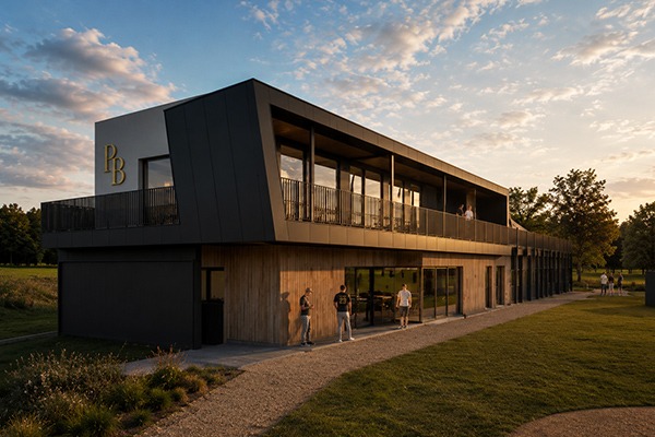 Club House Ansicht West