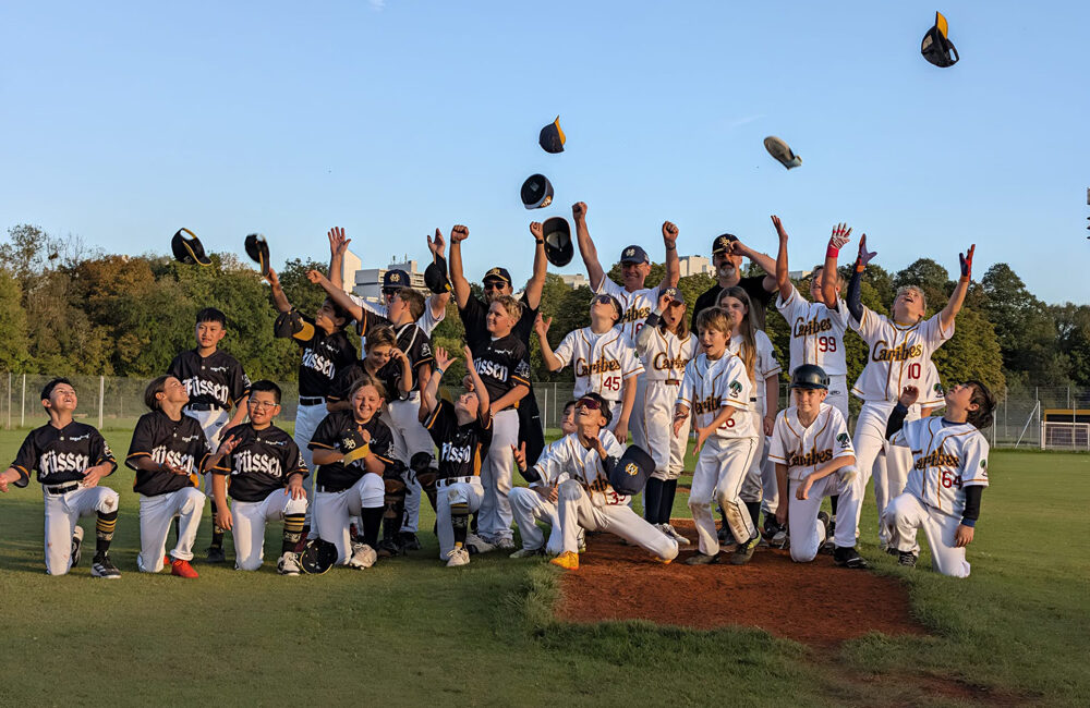 U12 Team bei den Caribes